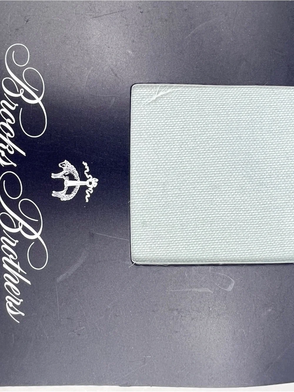 Brooks Brothers King Sheet Set Light Bluish Green 700 TC 100% Cotton 4 Pc NEW